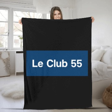 Discover Le Club 55 Saint-Tropez, France Fleece Blankets