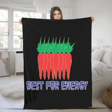 Discover carrot best design Fleece Blankets