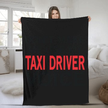 Discover Taxi Driver Voice Fleece Blankets