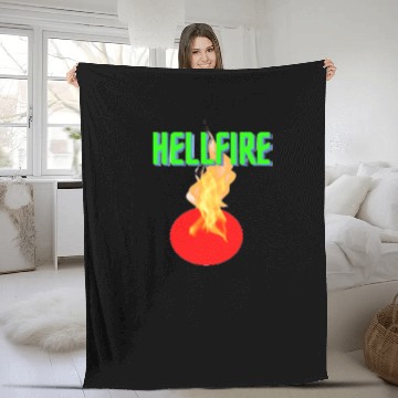 Discover Hellfire Club, Stranger Thing Fleece Blankets