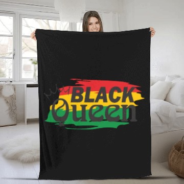 Discover Juneteenth Day 1865, Freedom Day America African Fleece Blankets