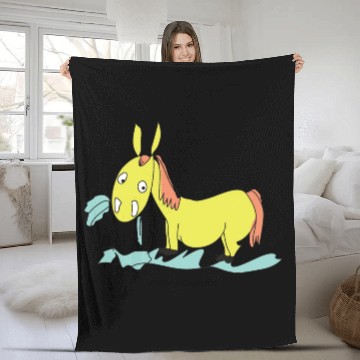 Discover Critters Crunch Hoss Fleece Blankets