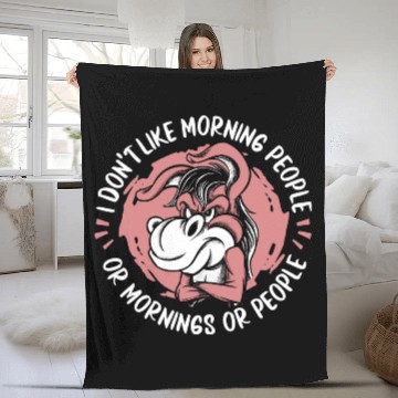 Discover Donkey Fleece Blankets