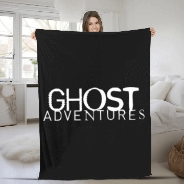 Discover ghost adventures Fleece Blankets
