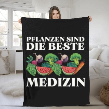 Discover My Comfort Zone Garden Gardening German Fleece Blankets