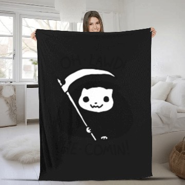Discover Gym Meme Fleece Blankets