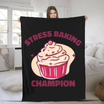 Discover Pastry Chef Baking Champion Baked Goods Pastries Fleece Blankets