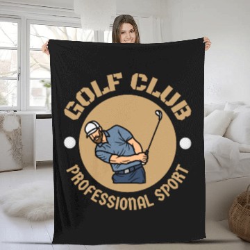 Discover Open Championship, Golf, Golf Tournament Fleece Blankets