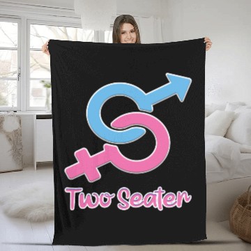 Discover Silk road tees two seater funny Fleece Blankets