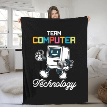 Discover Computer Engineer Scientist Admin Programmer Gift Fleece Blankets