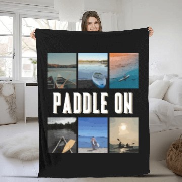 Discover Paddle On Fleece Blankets