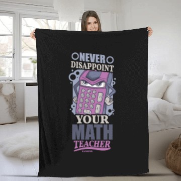 Discover Mathematics math mathematician math teacher gift Fleece Blankets