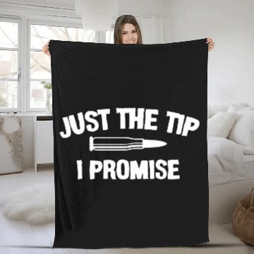 Discover JUST THE TIP Fleece Blankets