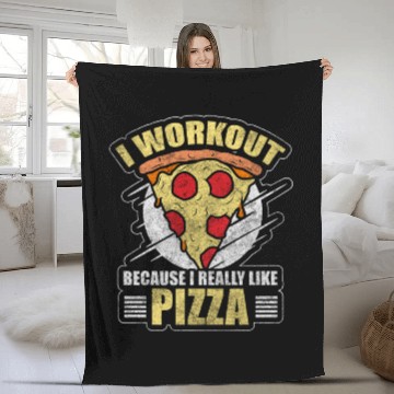 Discover Training Exercise Strength Training Athlete Fleece Blankets