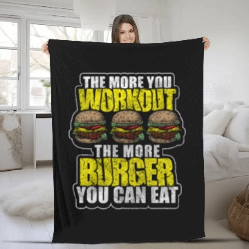 Discover Training Muscles Fleece Blankets