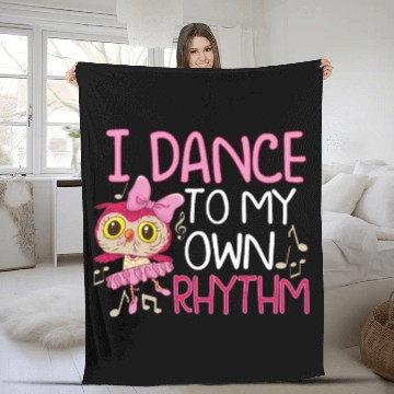 Discover Ballet Ballerina Dance Dancer Dancing Ballet Gift Fleece Blankets