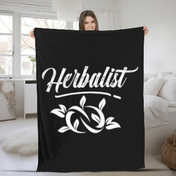 Discover Herbalist Gardening Herbs Herbalism Herb Fleece Blankets