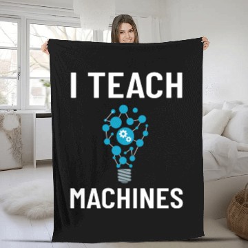 Discover Machine Learning Engineering Algorithm AI Beginner Fleece Blankets