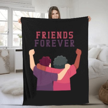 Discover Cool Friends forever Fleece Blankets for friendship day to you