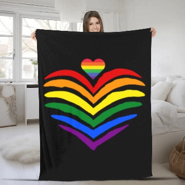 Discover Culture Pride, perfect for LGBT community Fleece Blankets