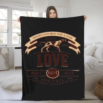 Discover Pet lovers quotes Fleece Blankets