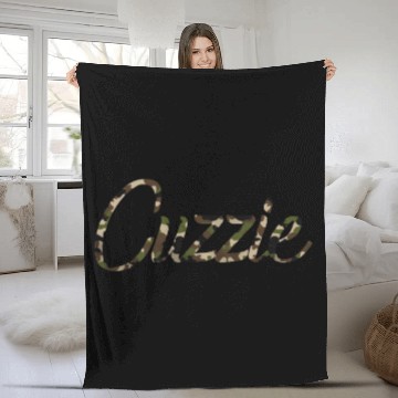 Discover Cuzzie Camo Cousin Friend Sports Talk Fleece Blankets