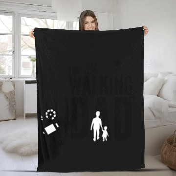 Discover PAPA SAUR, Father's Day Fleece Blankets