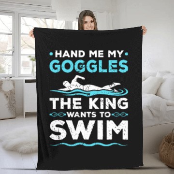 Discover Swim Men Fleece Blankets