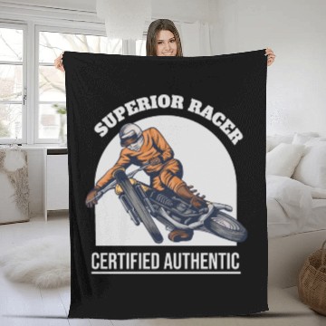 Discover Superior Car Race Fleece Blankets