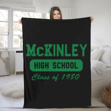 Discover Mckinley High School Fleece Blankets
