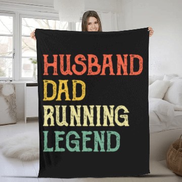 Discover Funny Father's Day Gift Fleece Blankets