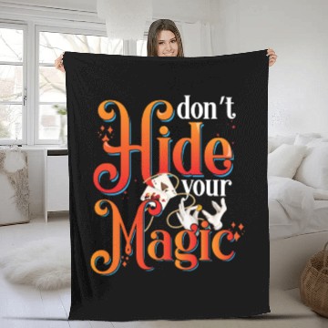 Discover Sorcerer Sorcery Fantasy Deception Fleece Blankets