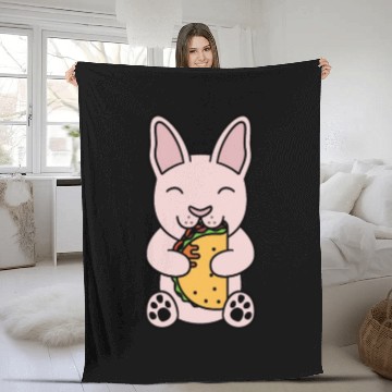 Discover Sphynx Cat Taco Lover Fleece Blankets