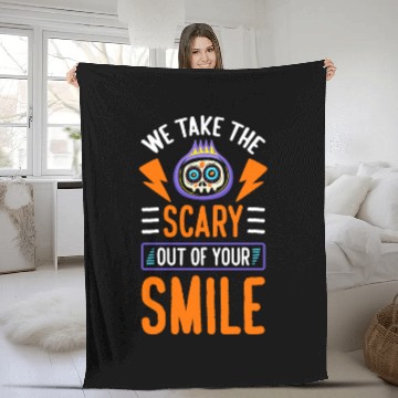 Discover Evil Little Sister Big Sister Fleece Blankets