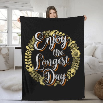 Discover Festival Tradition Summer Solstice Feast Day Fleece Blankets