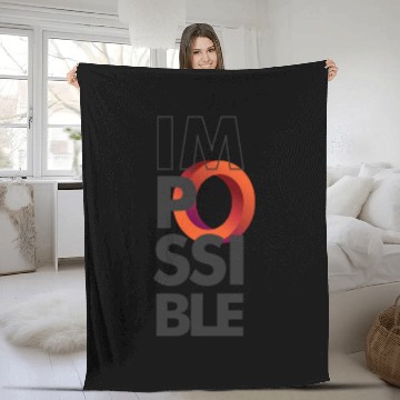 Discover imPossible Circle Fleece Blankets