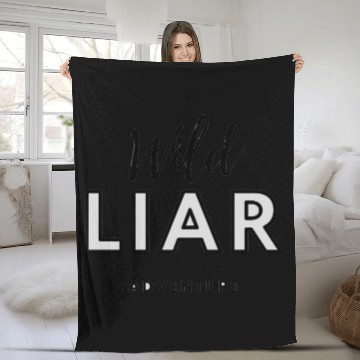 Discover Wild Liar Adventure Fleece Blankets