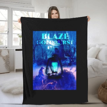 Discover Blaze Goldburst Fantasy Book Lamp Bear Fleece Blankets