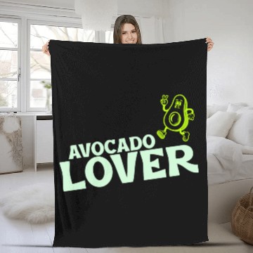 Discover Avocado Lover Fleece Blankets