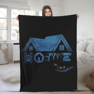Discover Home to Work Fleece Blankets
