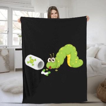 Discover Numb Little Bug Fleece Blankets