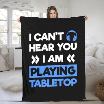 Discover Game Night Nerd Rpg Roleplay Card Game Board Fleece Blankets