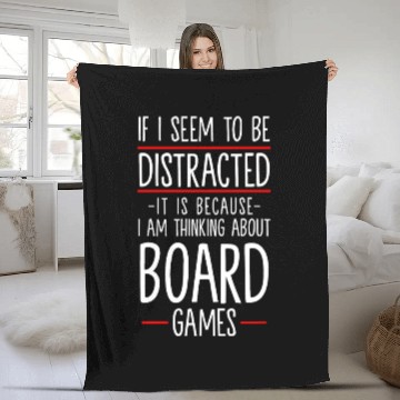 Discover Board Game Game Parlor Game Fleece Blankets