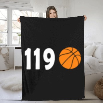 Discover Basketball Team Member 119 Fleece Blankets