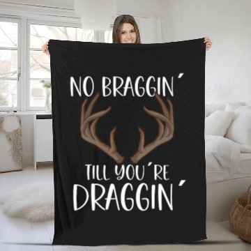 Discover Deer Hunting Deer Hunter Hunting Season Buck Hunt Fleece Blankets
