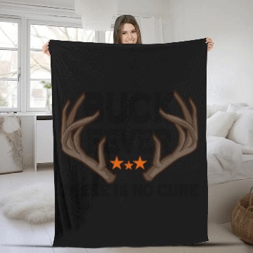 Discover Deer Hunting Deer Hunter Hunting Season Buck Hunt Fleece Blankets