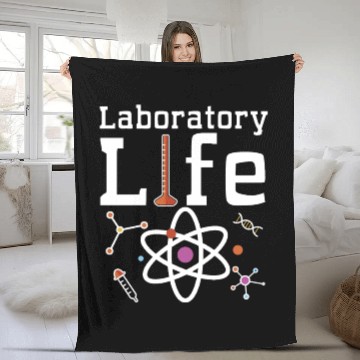 Discover Science Medical Technologist Fleece Blankets