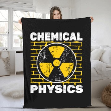 Discover Physics Physicist Fleece Blankets