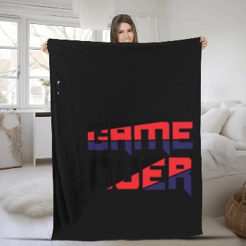 Discover Game Over Fleece Blankets