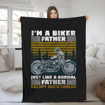 Discover Motorbike Chopper Racing Cross Fleece Blankets